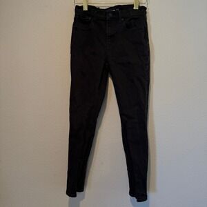 RSQ Slim Black Denim Jeans Women's Size 30x30 Casual Everyday‎